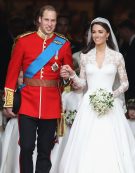 Royal Wedding Carriage Procession To Buckingham Palace And Departures